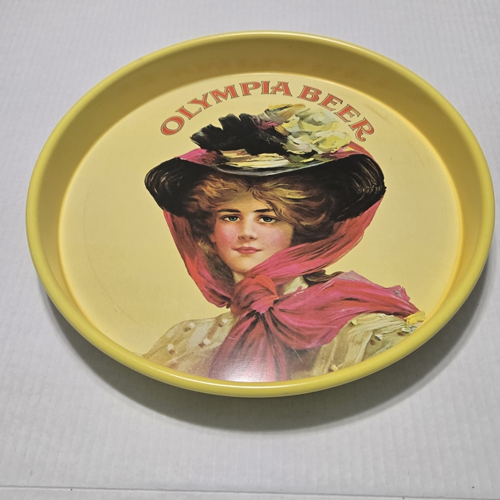 Olympia Brewing Company Olympia Beer Metal Serving Tray